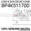 Mazda 3 Arka Stop Kırmızı Hatchback Sağ 2003-2005 (Oem No:  Bp4K-51-170D)