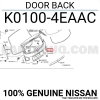 Nissan Qashqai Bagaj Kapağı 2013- (Oem No:  K01004Eaac)