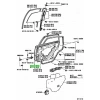 Toyota Carına- 1997--1998 Arka Kapı Sacı Sağ Oem No: (67113-20210)