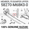 Suzuki Alto Ön Tampon Demiri 2009- - (Oem No:  58270M68K00)