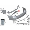 Bmw 3 Serisi Arka Tampon Braketi Orta İç Msport 2011- (Oem No:  51128054200)