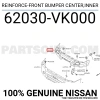 Nissan Pıckup D22 Ön Tampon Demiri 2X2 2004-2005 (Oem No:  62030Vk000)