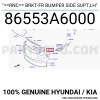 Hyundai İ30 Ön Tampon Braketi Sol 2007-- (Oem No:  86553A6000)