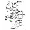 Toyota Carına- 1997--1998 Arka Kapı Sacı Sol Oem No: (67114-20210)