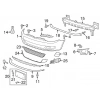 Volkswagen Golf 6 2009-2012 Ön Tampon Panjuru Üst (Gtı) (Tw) (Adet) (Oem No:5K0853655Ga7U)