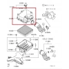 Mitsubishi L200 2006-2015 Pıck Up - Hava Filtre Kutusu Üst Parça (Delikli) (Orijinal) (Oem No: Mn171541T)