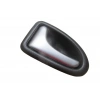 Renault Clio 2 2002-2008 - Sd/Hb - Ön Kapı İç Açma Kolu Sol Sıyah (Nıkelaj Kulplu) (Oem No: 8200641120)