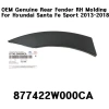 Hyundai Santa Fe 2012-2015 Arka Çamurluk Kaplaması Dodik Teker Üstü Sağ (Oem No: 877422W000Ca)