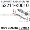 Toyota Yaris (2020 Yılında Çıkan Kasa) /Y Cross Ön Panel Sacı Sağ (Oem No: 53211K0010)