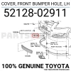 Toyota Auris 2009-2012 Çeki Demir Kapağı Ön Sol (Oem No: 5212802911)