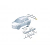 Volkswagen Tiguan 2017-2020 Tampon Nikelajı Arka Sağ (Oem No: 5Na8538422Zz)