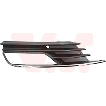 2013-2016 Audi A3 Sd Sis Lamba Kapağı Sağ Sis Delikli-Nikelaj Çıtalı (Tw) (Adet) (Oem No:8V5807682A9B9)