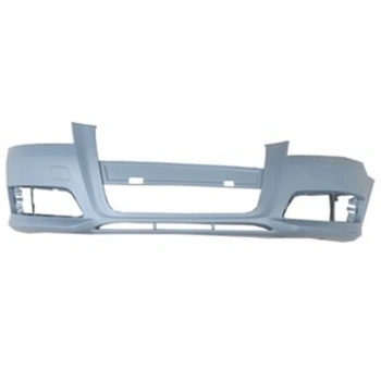 2009-2012 Audi A3 Ön Tampon Gri (Sis-Panjur Delikli-Sensör Deliksiz Tyg) (Adet) (Oem No:8P0807105Egru)