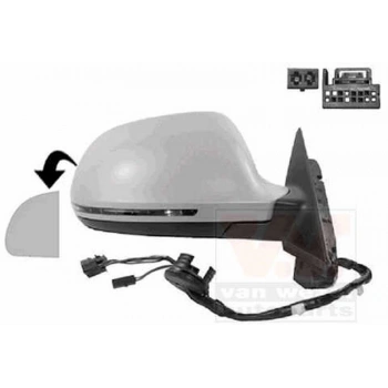 Volkswagen A3 A4 A5 2008 2015 Ayna Camı Sağ Vm 024Ghr (Oem No:8K0857536F)