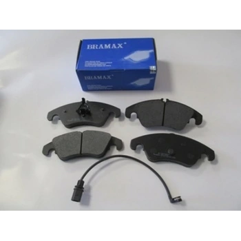 2013-2015 Audi A4 Ön Fren Balatası 1,8-2,0-3,0(1Kablolu)(Disk)(155X66.6X19.6-2015 5.3X71.9X18.8)(Bramax) (Adet) (Oem No:8K0698151A)