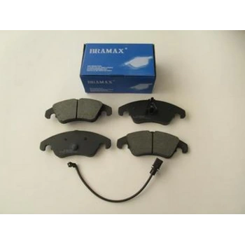 2008-2012 Audi A4 Ön Fren Balatası 1,8-1,8Tsfı-2,0Tdi(1Kablolu)Disk)188X73.5X17.7-2018 8X73X17.7)Bramax) (Adet) (Oem No:8R0698151A)