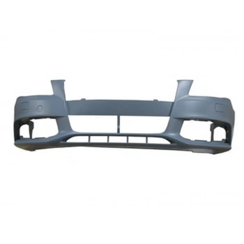 2008-2012 Audi A4 Ön Tampon Gri (Astarlı Far Yıkama Kapaklı-Sensör Deliksiz Tyg) (Adet) (Oem No:8K0807105Gru)