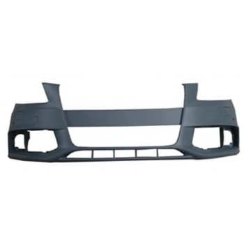 2008-2012 Audi A4 Ön Tampon Gri (Astarlı Far Yıkama Kapaklı-Sensör Delikli) (Tyg) (Adet) (Oem No:8K0807105Bgru)