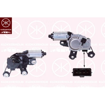 A3 A4 A6 Q5 Q7 2004  Silecek Motoru Arka 100735 (Oem No:8E9955711)