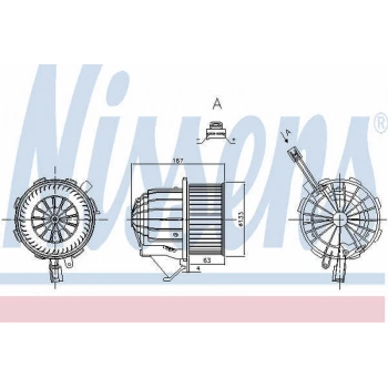 A4 A5 Q5 2008 2015 Kalorifer Motoru 8Ew 351 104 431 (Oem No:8T1820021)