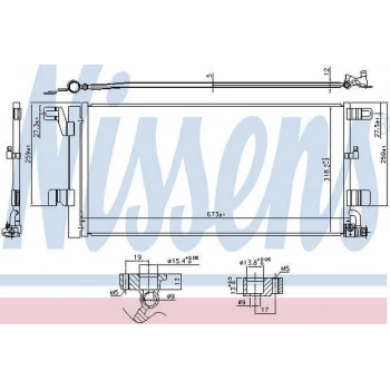 A4 A5 2015  Klima Radyatörü 8Fc 351 009 581 (Oem No:8W0816421H)