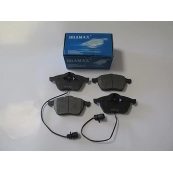 1995-1997 Audi A6 Ön Fren Balatası 1,8-1,9Tdi-2,0-2,3-2,4-2,6 (2Kablolu)(Disk)(156,4X73,8X19,5)Bramax) (Adet) (Oem No:4A0698151A)