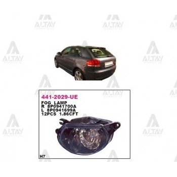 Sis Lambası A3 Q7 2004-2008 Sağ (Oem No:8P0941700A) (Adet)