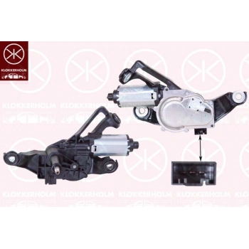 E81 E87 2005 2011 Silecek Motoru Arka  (Oem No:67637199569)