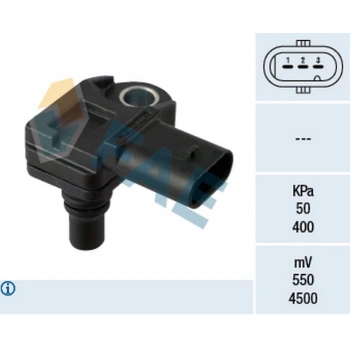 E81 E82 E87 E88 E90 E91 E92 E93 F20 F21 F22 F23 2F45 F46 F30 F31 F34 4F32 F33 F36 Gran F10 F11 F12 F13 F01 F02 X1 E84 X3 E83 X3 F25 X5 E70 X5 F15 X4 F26 X5 F15 X6 E71 X6 F16 2005 2018 Basınç Sensörü  (Oem No:13627804742)
