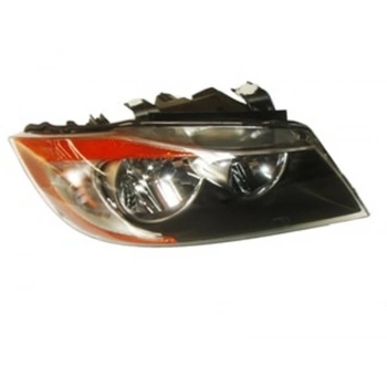 2005-2009 Bmw 3 Serisi Far Lambası Sağ Siyah-Elektrikli (Sarı Reflektörlü) (Eagle Eyes) (Adet) (Oem No:63116942726)