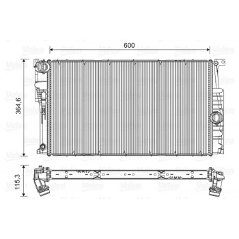 F20 F20 Lci F21 F21 Lci F22 F22 Lci F30 F30 Lci F31 F31 Lci F34 F35 F35 Lci 4F32 F33 F36 Gran Coupe 2010 2018 Su Radyatörü  (Oem No:17117600516)