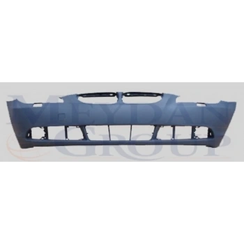 2004-2007 Bmw 5 Serı E60- Ön Tampon (Astarlı Sensör Deliksiz-Sis Delikli-Far Yıkama Delikli)(Tüv)(Tyg) (Adet) (Oem No:51117111739)