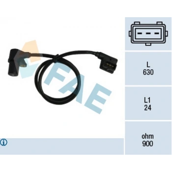E34 36 90 95 Krank Devir Sensörü  (Oem No:12141727554)
