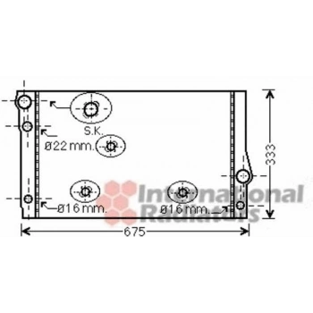 F07 F10 F11 F18 F01 F02 2010 2017 Su Radyatörü 8Mk 376 755 381 60775 (Oem No:17117562586)