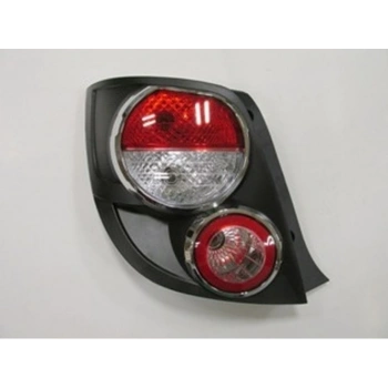 2011-2014 Chevrolet Aveo Hb Stop Lambası Sol Kırmızı-Beyaz (Nikelaj Çerçeveli) (Famella) (Adet) (Oem No:95470358)