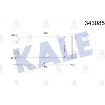 Yedek Su Deposu Aveo T250 T255 2009-2013 (Kapaklı) (Oem No:96930818) (Adet)
