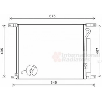 Aveo T250 2007  Klima Radyatörü Al Al (Oem No:96878657 94838817 95227757 95227758 96802950 94838)