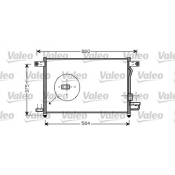 Kalos Aveo 2004  Klima Radyatörü Al Pl Brz (Oem No:96469288 96539632 96834082)