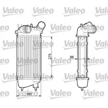 C2 C3 (90 Hp) 2004  Turbo Radyatörü  (Oem No:0384G2)