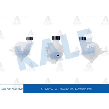 Yedek Su Deposu C2 C3 C3 2 C3 Plurıel 2001 Sonrası  1.4-1.6 (Kapaklı) (Oem No:1307Xq) (Adet)