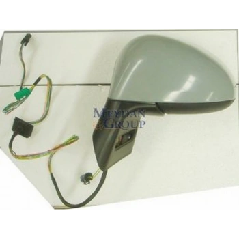 2004-2011 Cıtroen C4 Kapı Aynası Sol Elektrikli-Isıtmasız-Sinyalli Tip Sinyalsiz Oto Katlanır Gri 7Fiş Oem No: 00008149Yr