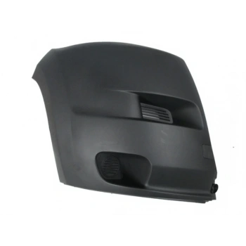 2007-2013 Cıtroen Jumper Ön Tampon Ucu Sağ Siyah Sis Deliksiz-Çeki Kapaklı Eurobump Oem No: 7401.Fg