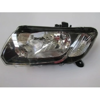 2013-2016 Dacıa Sandero Far Lambası Sol Manuel (H4) 6Fişli Siyah (Eurolamp) (Adet) (Oem No:260105344R)