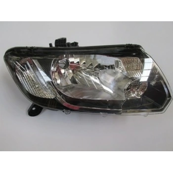 2013-2016 Dacıa Sandero Far Lambası Sağ Manuel (H4) 6Fişli Siyah (Eurolamp) (Adet) (Oem No:260601236R)