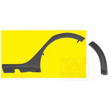 2013-2019 Dacıa Sandero Arka Çamurluk Ağzı Plastiği Sol (Dodik Plastiği) Uzun Siyah (Adet) (Oem No:788A31751R)