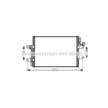 Albea 2003  Klima Radyatörü Condenser 1 Sıra Alb Sı (Oem No:51722816)