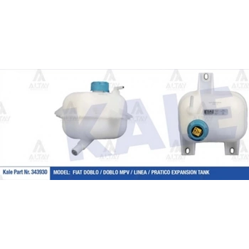 Yedek Su Deposu Doblo Palio Albea 2003 Sonrası  1.3 Manuel Vitesj (Kapaklı) (Oem No:51891028) (Adet)