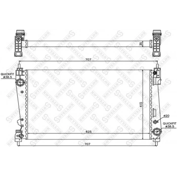 Doblo Iıı Bravo Combo 2010  Su Radyatörü  (Oem No:51812209)