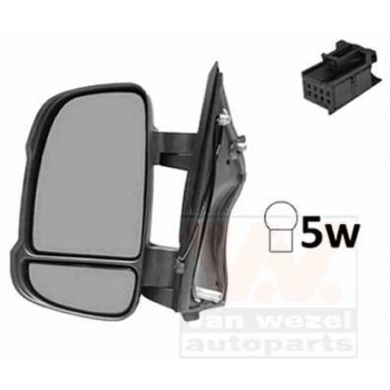 Fıat Ducato Jumper Boxer 2006  Ayna Kapağı Sol (Siyah) (Oem No:735517073)