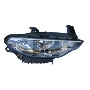 2015-2019 Fiat Egea Sdhb Far Lambası Sol Elektrikli-Motorlu (Siyah-Nikelajlı) (H7-H15) (Ayfar) (Adet) (Oem No:51984488)